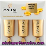 Pantene Pro-v Ampollas Rescate 1 Min Tratamiento Intensivo Caja 3 Ampollas