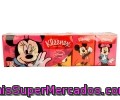 Pañuelos Tissue Desechables De Celulosa De Mickey Y Minnie Kleenex 15 Unidades