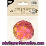 Pap Star Moldes Para Magdalenas Colores Surtidos Paquete 20 Unidades