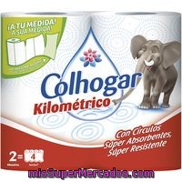 Papel De Cocina Colhogar Kilométrico, Paquete 2 Rollos