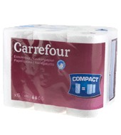 Papel De Cocina Compact Carrefour 6 Rollos.