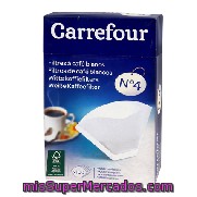 Papel Filtro 100/6-12tz Carrefour 12 Ud.