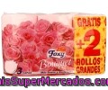 Papel Higiénico 3 Capas Rosa Supersoft Foxy 4+2 Rolllos