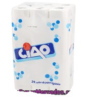 Papel Higiénico Ciao 24 Rollos.