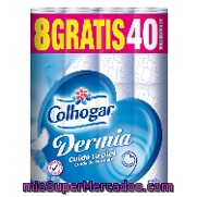 Papel Higiénico Dermia Colhogar 40 Rollos.