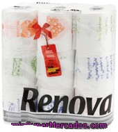 Papel Higiénico Desing Renova 9 Rollos.