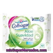 Papel Higiénico Húmedo Aloe Suavidad Colhogar 52 Ud.