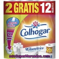Papel Higiénico Km+2 Colhogar, Paquete 12 Rollos