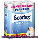 Papel Higiénico Megarollo Scottex 40 Rollos.