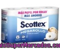 Papel Higiénico Scottex Megarollo 6 Unidades