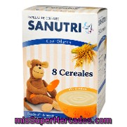 Papilla 8 Cereales Sanutri 600 G.