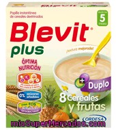 Papilla 8 Cereales Y Frutas Blevit Plus Duplo 600 G.