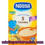 Papilla De 5 Cereales Desde 5º Mes Nestlé, Caja 600 G
