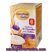 Papilla De 8 Cereales Con Galleta Carrefour Baby 1200 G.