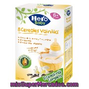 Papilla De 8 Cereales Con Vainilla Hero Baby 500 G.