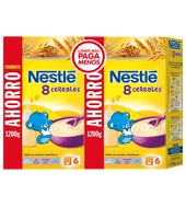 Papilla De 8 Cereales Nestlé Pack 2x1200 G.