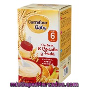 Papilla De 8 Cereales Y Fruta Carrefour Baby 1200 G.