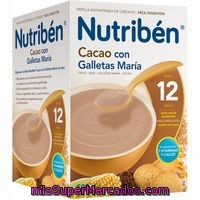 Papilla De Cacao Con Galletas María Nutriben, Caja 500 G