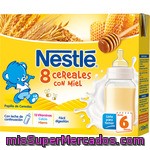 Papilla Líquida De 8 Cereales Con Miel Nestlé Pack De 2x250 Ml.