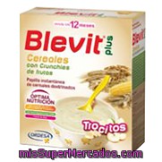 Papillas De Cereales Crunchies Con Frutos Blevit Plus 600 G.