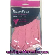 Par De Guantes Flocados Talla Mediana Carrefour 1 Ud.