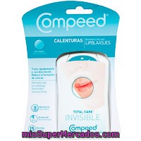 Parche Invisible Para El Control De Los Síntomas Del Herpes Labial (acelera El Mecanismo De Regeneración De La Piel) Compeed 15 Unidades