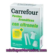 Parches Aromáticos Con Citronela Carrefour 24 Ud.