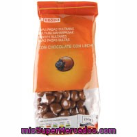 Pasas Sultanas Con Chocolate Con Leche Eroski, Bolsa 150 G