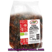 Pasas Sultanas El Granero, Paquete 250 G