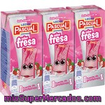 Pascual Batido De Fresa Pack 3 Envases 200 Ml