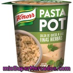 Pasta Con Salsa De Queso A Las Finas Hierbas Knorr 65 G.