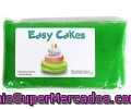 Pasta De Azúcar De Cobertura Y Modelage De Color Verde Easy Cakes 250 Gramos