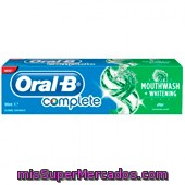 Pasta De Dientes Blanqueante Con Flúor Sabor Menta Oral-b Complete 75 Mililitros