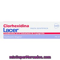 Pasta Dentífrica Clorhexidina Lacer, Tubo 75 Ml