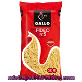 Pasta Gallo
            Fideos N.5 250 Grs