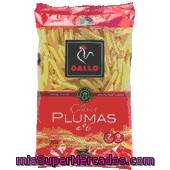 Pasta Gallo
            Plumas N.6 250 Grs