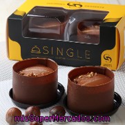 Pastel De Chocolate Con Leche Y Avellana 2 Unidades