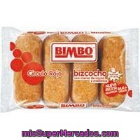 Pastelito Círculo Rojo Bimbo, 4 Unid., Paquete 152 G