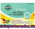 Pastillas Blandas Própolis Con Miel Y Zinc, Sabor A Eucalipto Juanola 48 Gramos