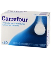 Pastillas Efervescentes Para Limpiar Dentaduras Carrefour 30 Ud.