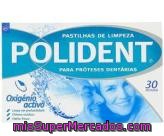 Pastillas Limpiadoras Para Prótesis Dentales Polident 30 Unidades