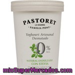 Pastoret Yogur Artesanal Desnatado Endulzado Con Stevia Tarrina 500 G