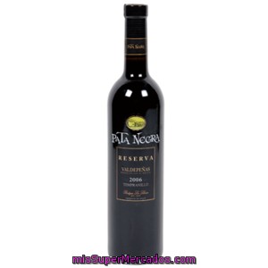 Pata Negra Vino Tinto Botella 75 Cl