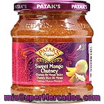 Pataks Salsa Original Chutney Mango Dulce Frasco 340 G