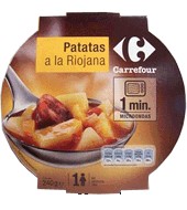 Patatas A La Riojana Carrefour 240 G.