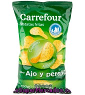 Patatas Fritas Ajo Y Perejil Carrefour 150 G.