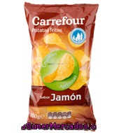 Patatas Fritas Jamón Carrefour 150 G.