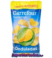 Patatas Fritas Onduladas Carrefour 350 G.