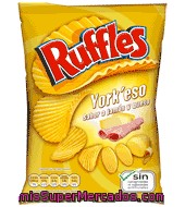 Patatas Fritas Onduladas York'eso Ruffles 180 G.