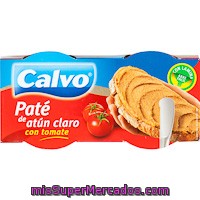 Paté De Atún-tomate Calvo, Pack 2x75 G